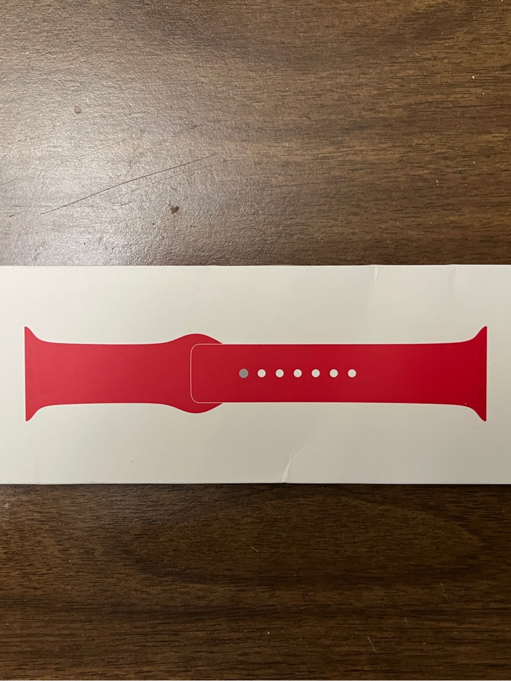 Red Apple Watch Sport Band 41mm NWT Unopened M/L